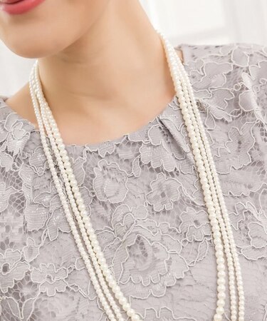 パールネックレス ネックレス レディース ロング