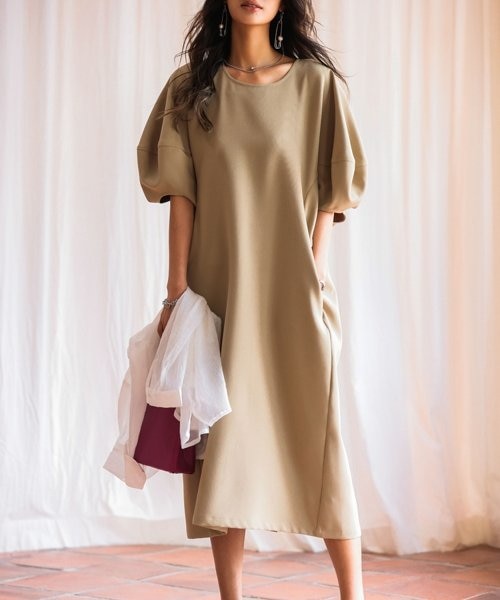 美品　PLEATS PLEASE バルーンスリーブ オーバーサイズ　チュニック PLEATS PLEASE バルーンスリーブ オーバーサイズチュニック