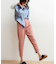 ロングシーズン対応ウエストゴムイージークロップドパンツ