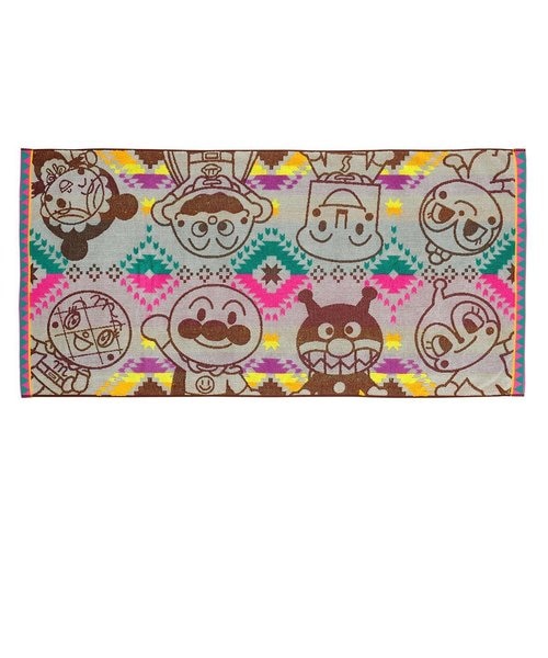 パン柄バスタオル｜アンパンマンキッズコレクションの通販｜&mall