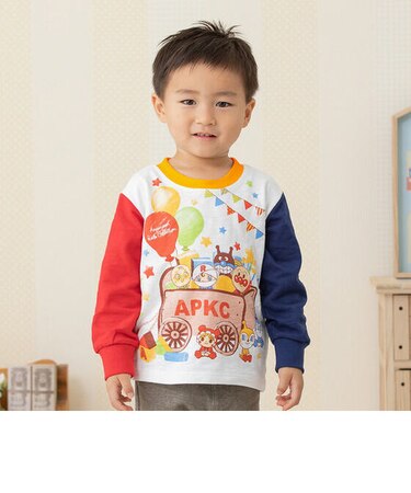 マスコット柄長袖Tシャツ