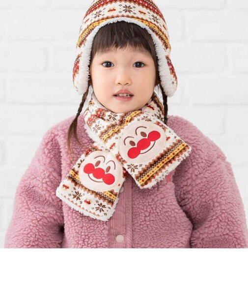 ノルディック柄マフラー