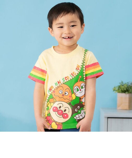 ジッパー柄Tシャツ