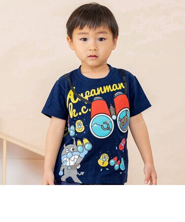 双眼鏡柄半袖Tシャツ