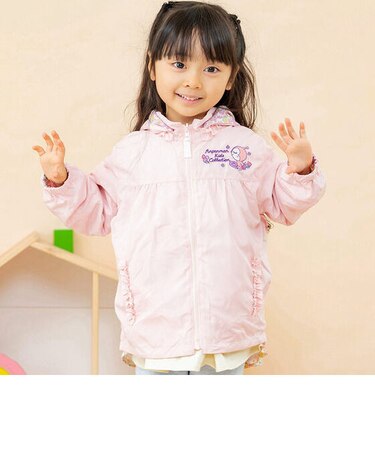 リバーシブル小花柄ブルゾン