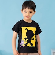 ばいきんまん だだんだん 刺繍シルエットTシャツ