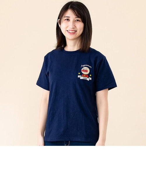 アンパンマン胸刺繍Tシャツ大人｜アンパンマンキッズコレクションの通販｜&mall（アンドモール）三井ショッピングパーク公式通販