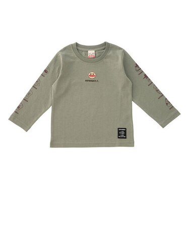 ヒーロー袖プリント長袖Tシャツ