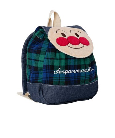 アンパンマン アップリケチェックリュック【6L】