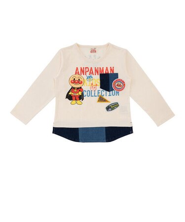 ワッペン長袖Tシャツ