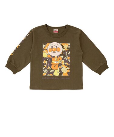 迷彩柄長袖Tシャツ