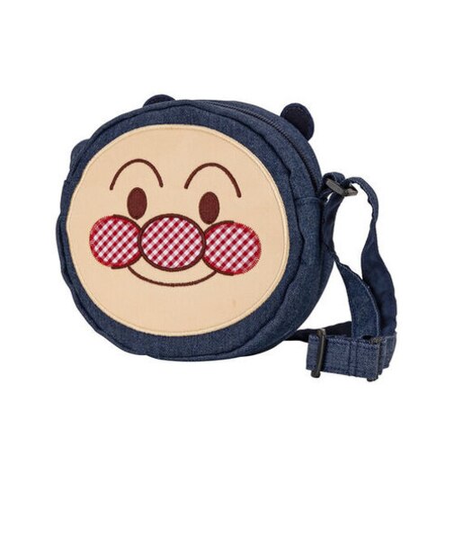 デニムフェイスポシェットアンパンマンばいきんまん