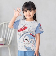 ドキンちゃん コキンちゃん袖アップリケTシャツ