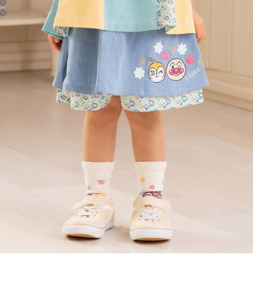 刺繍デニムキュロット