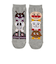 キャラ集合柄ソックス