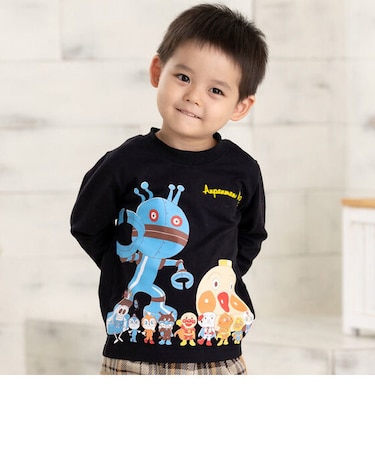 みんなで整列長袖Tシャツ