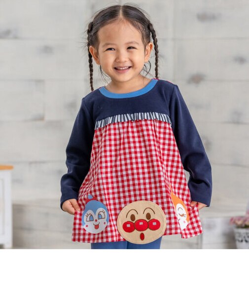 切替アップリケチュニック