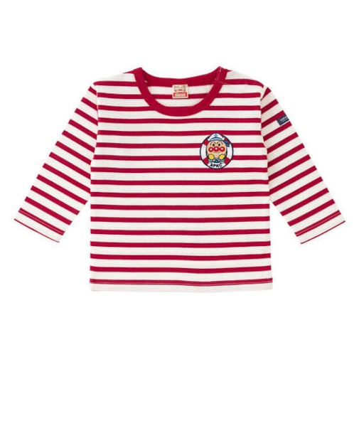 先染めボーダー長袖Tシャツ