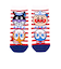 マリン柄クルーソックス