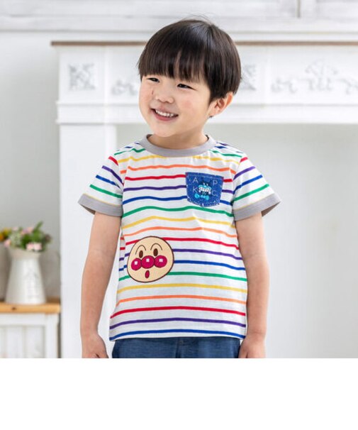 マルチボーダーTシャツ