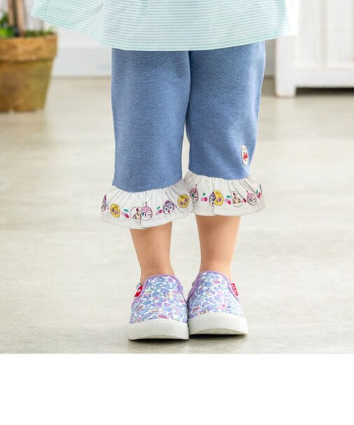 フリル切替レギンスパンツ