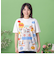 だだんだんとなかまたち柄半袖Tシャツ 大人