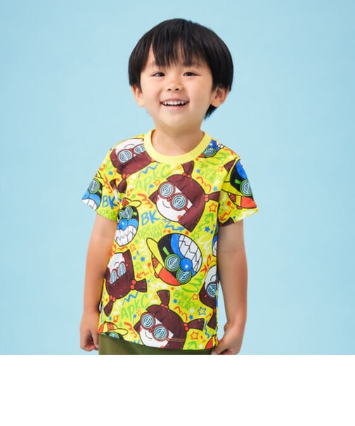 ばい吉くんドキ子ちゃんドライTシャツ