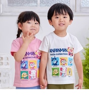 スクエア集合柄Tシャツ