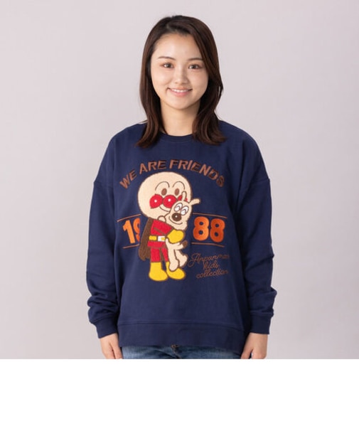 HUGさがら刺繍トレーナー 大人