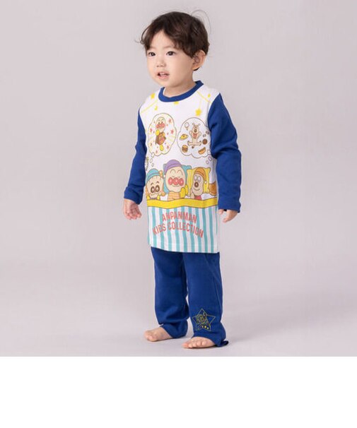 カラフル光る長袖パジャマ