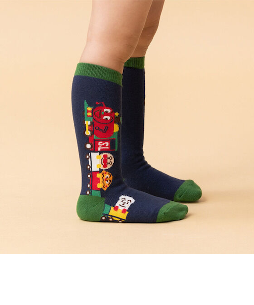 SLマン柄ハイソックス