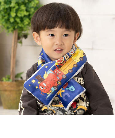 SLマン柄マフラー