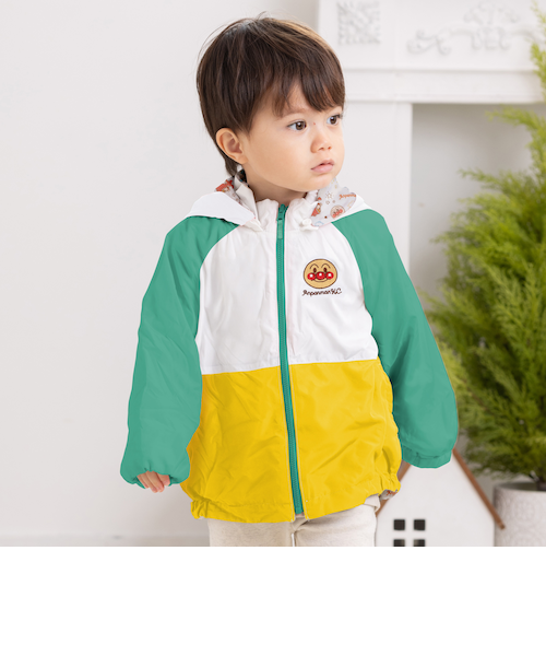 ANPANMAN KIDS COLLECTIONフード取外しリバーシブルブルゾン フード取外しリバーシブルブルゾン｜アンパンマンキッズ