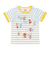 ボーダープリント半袖Tシャツ