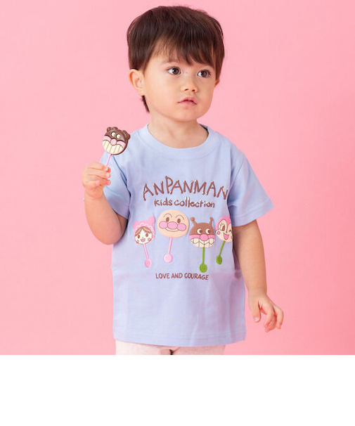 ペロペロチョコぷっくりプリントTシャツ