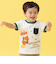 アンパンマン ばいきんまんリーフ柄ポケットTシャツ