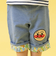 リーフ総柄裾折り返しカノコパンツ