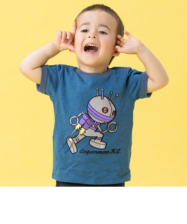 アンパンマン だだんだんアップリケ刺繍Tシャツ