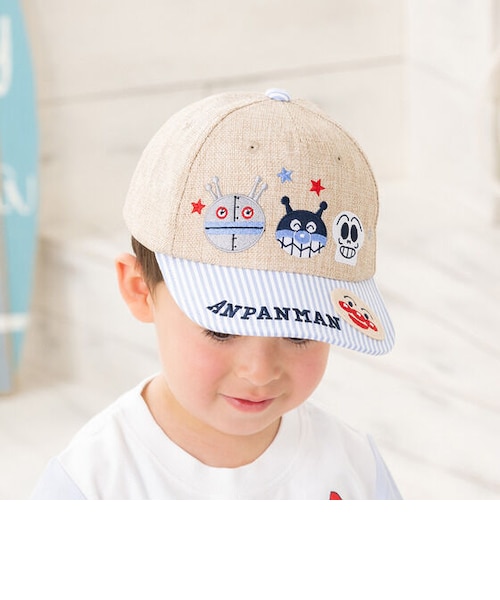 麦わら風キャップ｜アンパンマンキッズコレクションの通販｜&mall