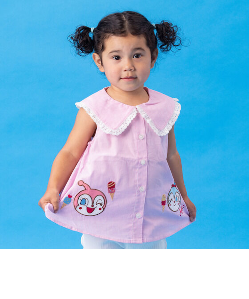 ストライプチュニックブラウス｜アンパンマンキッズコレクションの通販