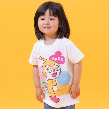 ドキンちゃんコキンちゃんちらっと振り向きTシャツ