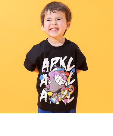 ばいきんまんコキンちゃんストリートTシャツ