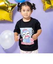 光るコキンちゃん泣き顔半袖Tシャツ