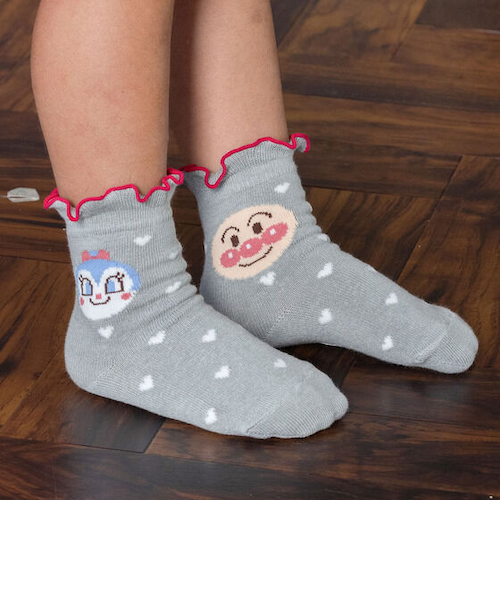ハートドット柄クルーソックス｜アンパンマンキッズコレクションの通販