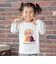 パフスリーブアップリケ9分丈Tシャツ