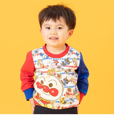 ちびちび柄長袖Tシャツ