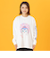 ばいきんまんコキンちゃんひょっこり長袖Tシャツ大人