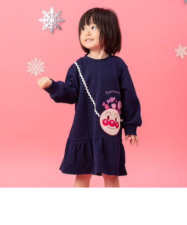 アンパンマンフェイクポシェットワンピース