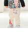 キャンディ刺繍ニットコールパンツ