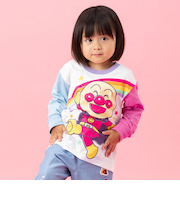 アンパンマンカラフル長袖Tシャツ